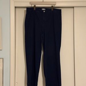 Ava & Viv Dark Blue Wide Leg Jeans